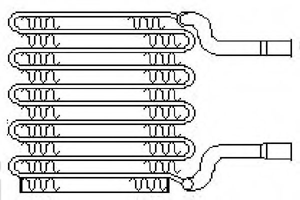 Evaporator aer conditionat FORD PUMA (EC_) (1997 - 2002) NISSENS 92017