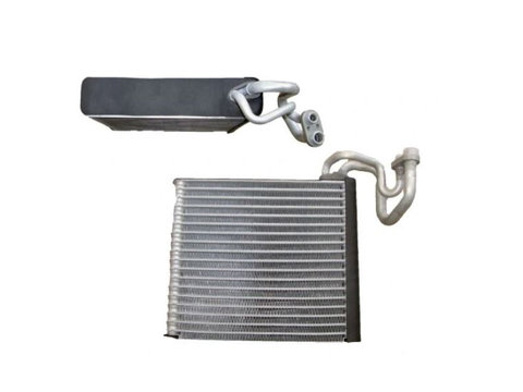 Evaporator aer conditionat Honda Civic Sdn/Coupe 2001-2005, Cr-V 2002-2006, 255x205x48mm, material Rezervor aluminiu, fagure aluminiu brazat, RapidAuto 3825P8-2