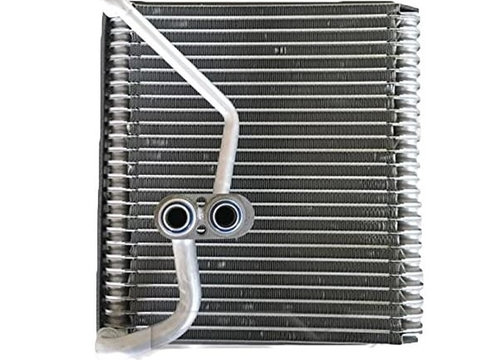 Evaporator aer conditionat Kia Rio, 2005-2011 motor 1.6, benzina, full aluminiu brazat, 240x258x48 mm, mm, mm, tehnologie cu curgere paralela, ,