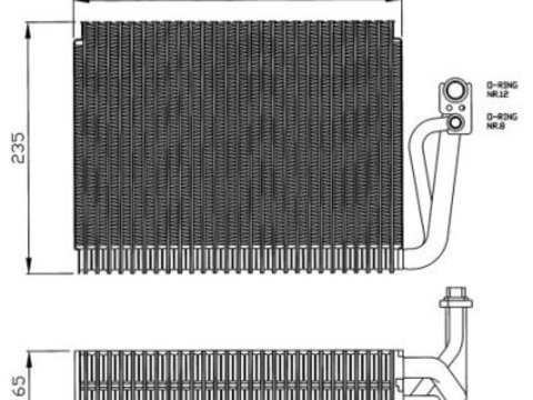 Evaporator aer conditionat Mercedes Clasa S (W220), Clasa S Cupe (C215)