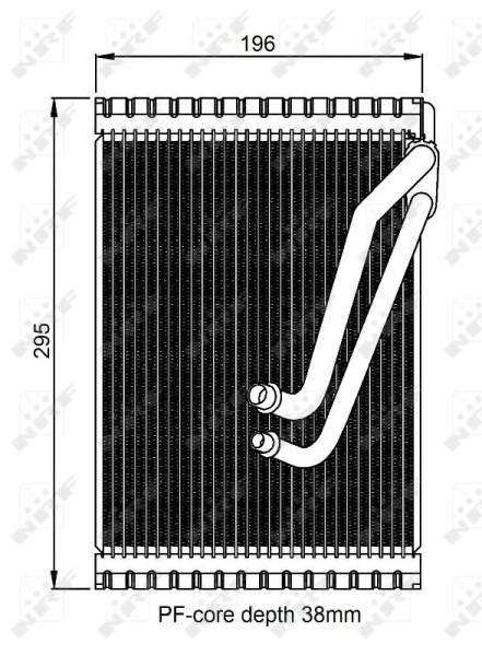 Evaporator, aer conditionat NRF 36153 la