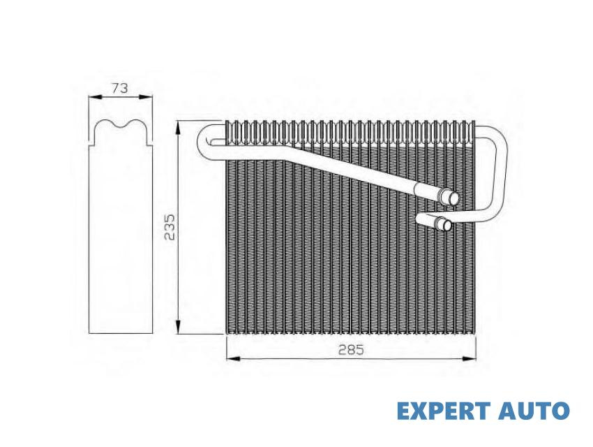 Evaporator,aer conditionat Opel ASTRA G cupe (F07_