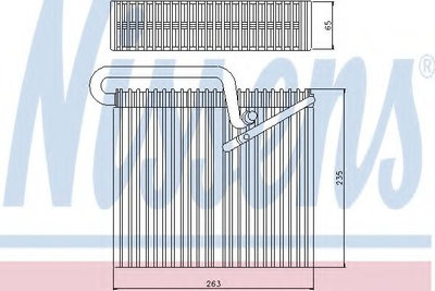 Evaporator,aer conditionat OPEL ZAFIRA A (F75_) (1