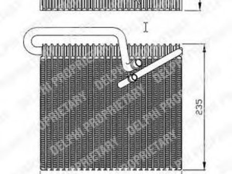 Evaporator aer conditionat OPEL ZAFIRA B Van - Cod intern: W20142968 - LIVRARE DIN STOC in 24 ore!!!