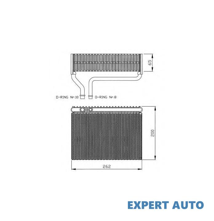 Evaporator,aer conditionat Peugeot 206 limuzina 2007-2016 #2 36099
