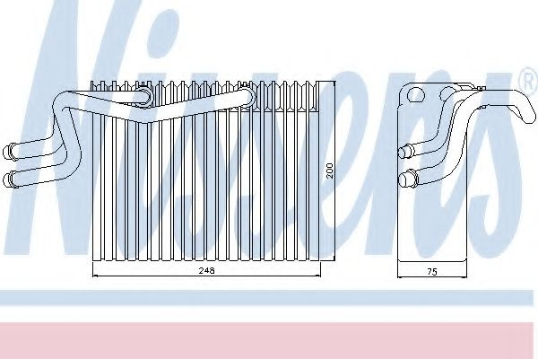 Evaporator,aer conditionat RENAULT KANGOO (KC0/1) 