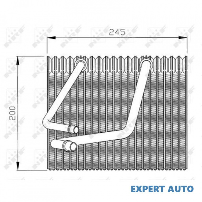 Evaporator,aer conditionat Renault MEGANE I Coupe (DA0/1_) 1996-2003 #2 125RE18005