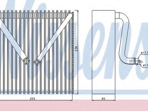 Evaporator aer conditionat SEAT IBIZA V SPORTCOUPE (6J1, 6P5) (2008 - 2016) NISSENS 92191