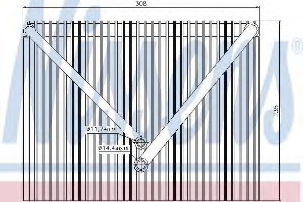 Evaporator,aer conditionat VOLVO XC90 I (2002 - 20