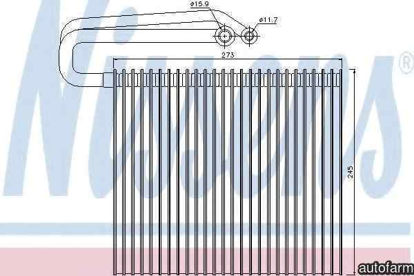 Evaporator / Vaporizator aer conditionat SAAB 9-3 