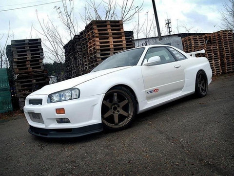 Evazari Aripi Fata GTR LOOK NISSAN SKYLINE R34 GTR 2291F