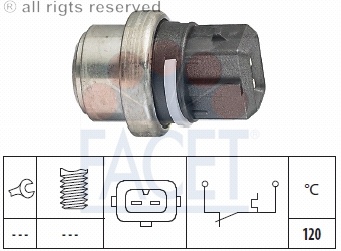 Facet comutator temperatura racire skoda octivia, vw bora, caddy