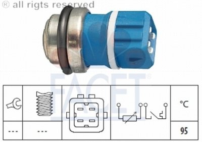 Facet senzor temperatura lichid racire audi 80, fo