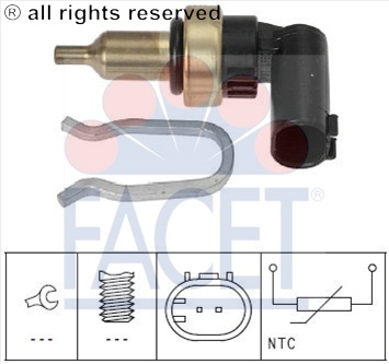 Facet senzor temperatura lichid racire mercedes-benz e, gl, glk, m, r