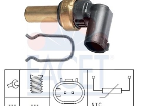 Facet senzor temperatura lichid racire mercedes-benz s, sl, slk, sprinter