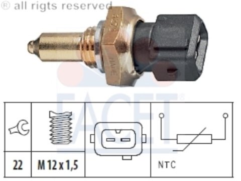 Facet senzor temperatura ulei bmw 6, 7, x1, x3, x5, x6