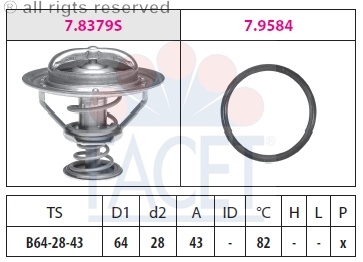 Facet termostat lichid racire infiniti, nissan