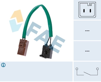 FAE Comutator, actionare ambreiaj (Tempomat) 24905 se potriveste la PEUGEOT PARTNER microbus (5_, G_) 1996 1997 1998 1999 2000 2001 2002 2003 2004 2005 2006 2007 2008 2009 2010 2011 2012 2013 2014 2015