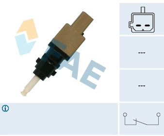 FAE Comutator lumini frana 24412 la CITROEN JUMPER II bus 2006 2007 2008 2009 2010 2011 2012 2013 2014 2015 2016