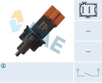 FAE Comutator lumini frana 24496 se potriveste la NISSAN NOTE (E11, NE11) 2006 2007 2008 2009 2010 2011 2012