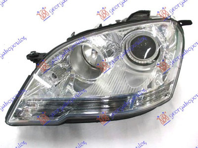 Far Bi-Xenon AFS Stanga Mercedes ML (W164) 2005 20