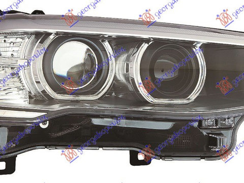 FAR BI-XENON CU LED DRL (DEPO) DR., BMW, BMW X3 (F25) 14-17, 153105151