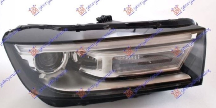 FAR BI-XENON CU LED DRL (TYC) DR., AUDI, AUDI Q5 16-20, 133105133