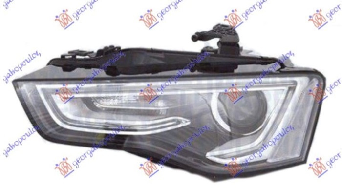 FAR BI-XENON CU LED DRL (TYC) Stanga., AUDI, AUDI A5 11-16, 131005149