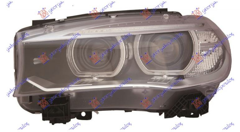 FAR BI-XENON CU LED DRL (TYC) Stanga., BMW, BMW X5