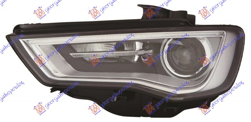 Far bi-xenon cu lumini de zi HELLA stanga/dr AUDI A3 3D/SPORTBACK 12-16 AUDI A3 SPORT SEDAN/CABRIO 13-16