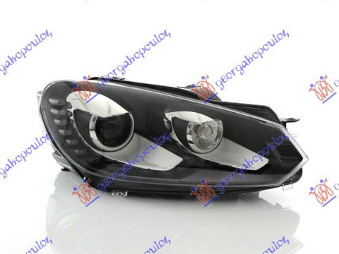 Far bi-xenon led HELLA stanga/dr VW GOLF VI 08-13 VW GOLF VI VARIANT 09-14 Cod 5K1941751D , 5K1941752D