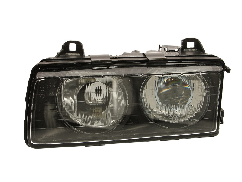 Far BMW Seria 3 E36 1995-2000 tip bec H7/H7 manual/electric TYC partea Dreapta (fara Model Compact)
