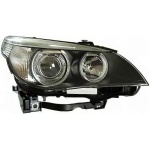 Far Bmw Seria 5 E60/E61 06.2003- 12.2004 HELLA fata dreapta D2S+H7, bixenon, lumina curbe