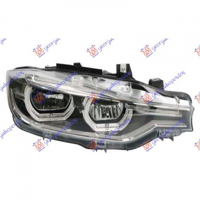 FAR BMW SERIE 3 F30 2011->2017 Far FULL LED (E) (TYC) dreapta 2014-> PIESA NOUA ANI 2011 2012 2013 2014 2015 2016 2017 2018 2019