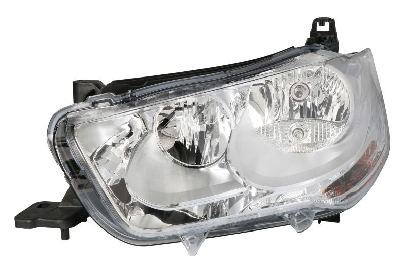 Far Citroen C-Elysee 11.2012-, Valeo, Reglaj electric, cu motoras, bec H1+H7 9675140480