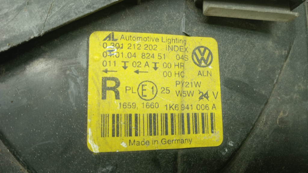 Far dreapta 1k6941006a Volkswagen VW Gol