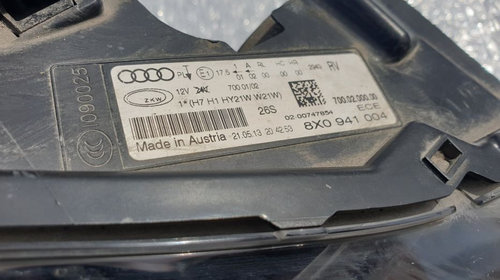 Far dreapta Audi A1 cod 8XO941004 2010-2