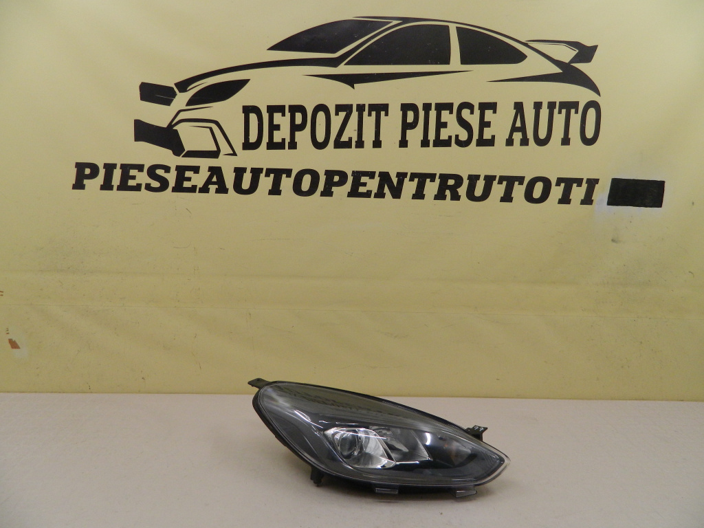 Far dreapta Ford Fiesta Halogen LED cu lupa, 2017, 2018, 2019, 2020, 2021, cod origine H1BB-13W029-EB.
