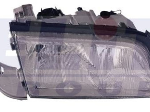 Far Dreapta H1/H7 electric fara motoras culoare insert: alb culoare semnalizator: transparent MERCEDES C W202 C T-MODEL S202 01.96-12.00 DEPO 440-1121R-LD-EM