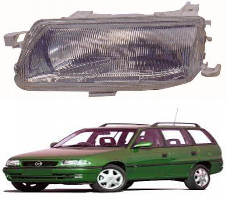 Far Dreapta Halogen Nou Opel Astra F 1991 1992 1993 1994 4421112RLDE 30-050-852