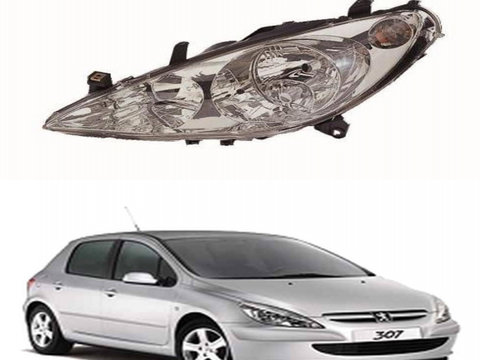 Far Dreapta Halogen Nou Peugeot 307 1 2001 2002 2003 2004 2005 5501128RLDEMF 30-051-019