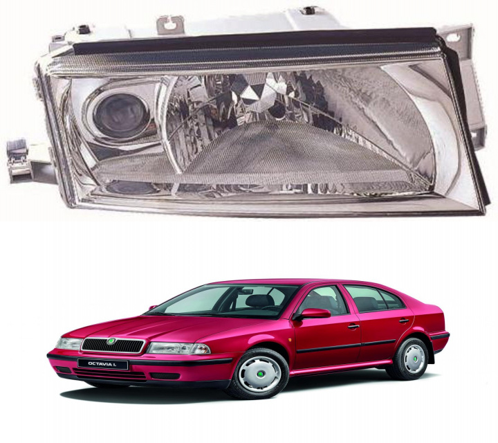 Far Dreapta Halogen Nou Skoda Octavia 1 1996 1997 1998 1999 2000 6651106RLDEMF 30-051-187