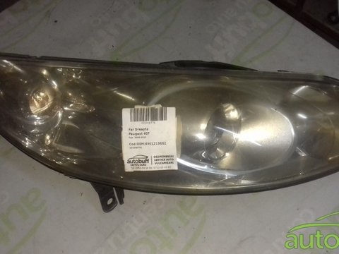 Far Dreapta Peugeot 407 (2004-2011) oricare 0301213602 964194358002