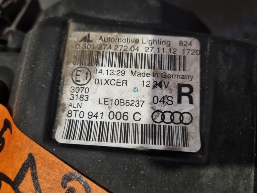 Far dreapta xenon led 8T0941006C Audi A5