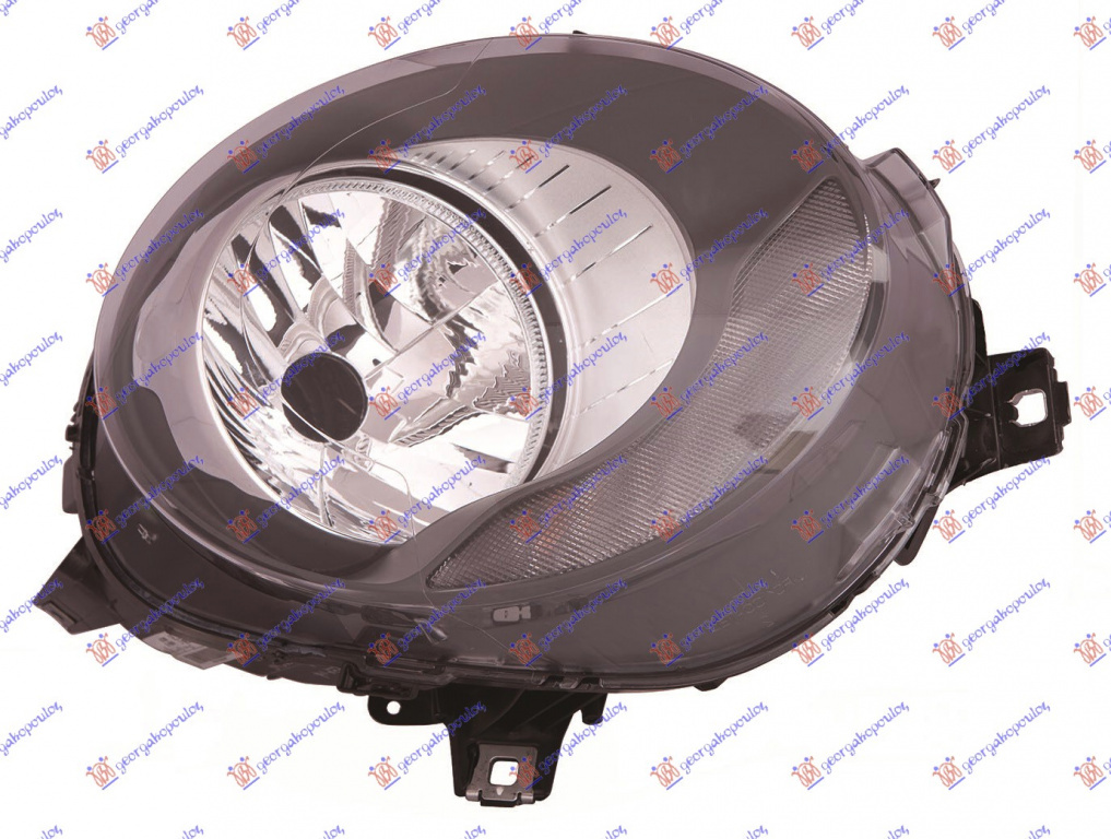 FAR ELECT. (TRANSPARENT) (DEPO) - MINI COOPER/CLUBMAN 14-, MINI, MINI COOPER/ONE (F55/F56) 14-21, 691105136