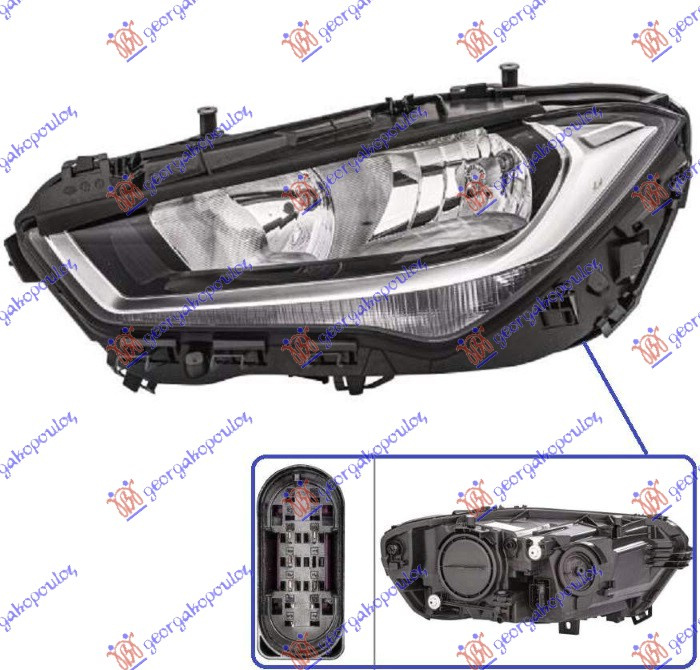 FAR ELECTRIC CU LED DRL [FARA LOGO] - MERCEDES CLA [C118].CLA SHOOTING B 531305142 531305142 A1189061900