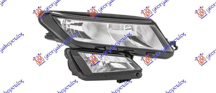 FAR ELECTRIC CU LED DRL - SKODA KODIAQ 16- 753005141 753005141 566941016B