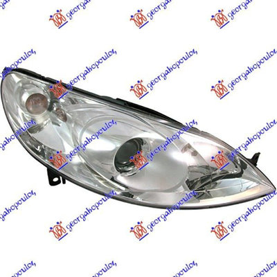 Far Electric Halogen Dreapta Peugeot 407 An 2004 2