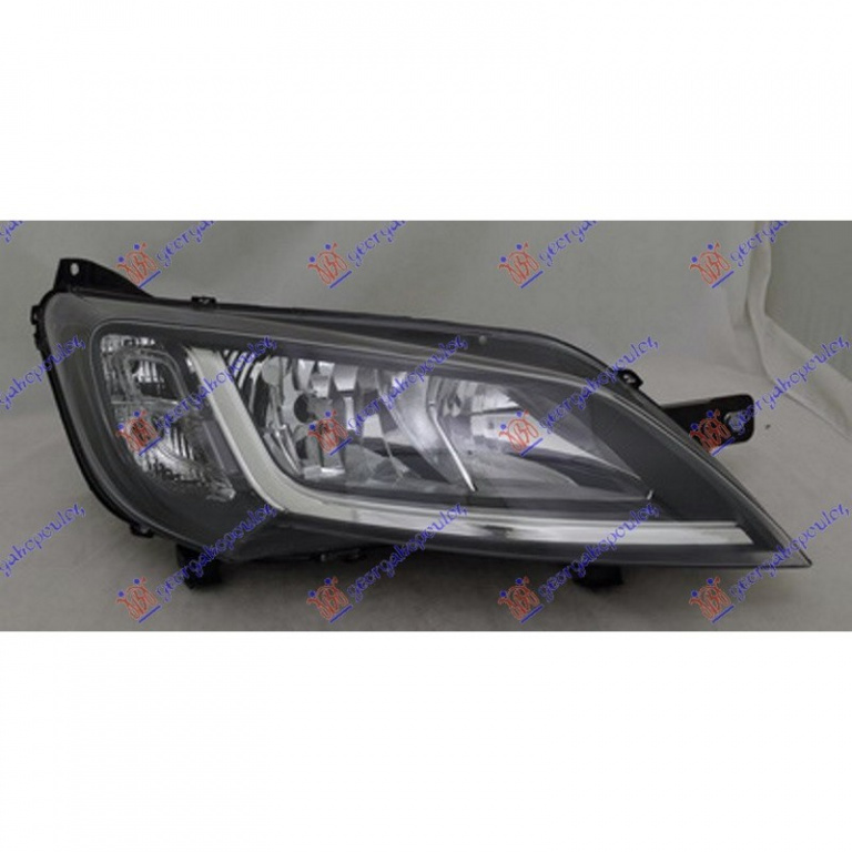 FAR FIAT DUCATO 2014-> Far reglaj electric negru (E) (DEPO) stanga PIESA NOUA ANI 2014 2015 2016 2017 2018