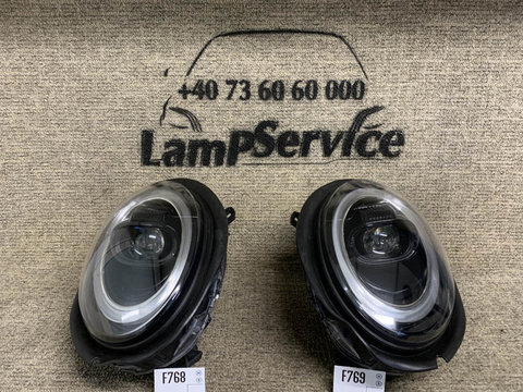 Far full led BLACK Mini Cooper One F55 F56 F57 facelift F768, F769